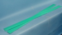 Dyed green constructional banding veneer 800 x 50 x 0.6mm
