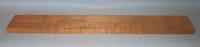 Torrified curly maple neck blank type F light figure number 217