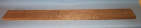 Torrified curly maple bass neck blank type FB light figure number 181