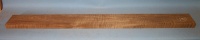 Torrified curly maple bass neck blank type FB light figure number 182