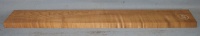 Torrified curly maple neck blank type F light figure number 209