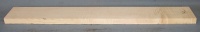 Curly maple guitar neck blank type F light figure number 142