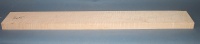 Curly maple guitar neck blank type F light figure number 145