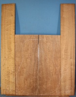 Pommelle sapele guitar back and sides WA* no 12