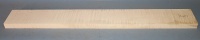 Curly maple guitar neck blank type F light figure number 140