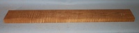 Torrified curly maple neck blank type F medium figure number 24