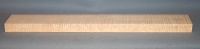 Curly maple quarter sawn guitar neck blank type Ffb strong figure no 561