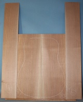 American black walnut guitar back and sides set number 85