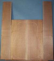 American black walnut guitar back and sides set number 96