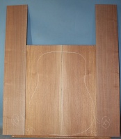 American black walnut guitar back and sides set number 99