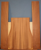 Century rippled Cuban mahogany guitar set no 60