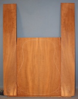 Century rippled Cuban mahogany guitar set no 55
