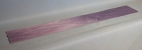 Neck lamination piece 800 x 110 x 0.6mm dyed purple