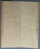 Curly maple back and sides number 6 highest figure