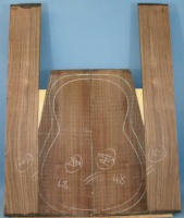 Indian rosewood guitar back and sides CAAA